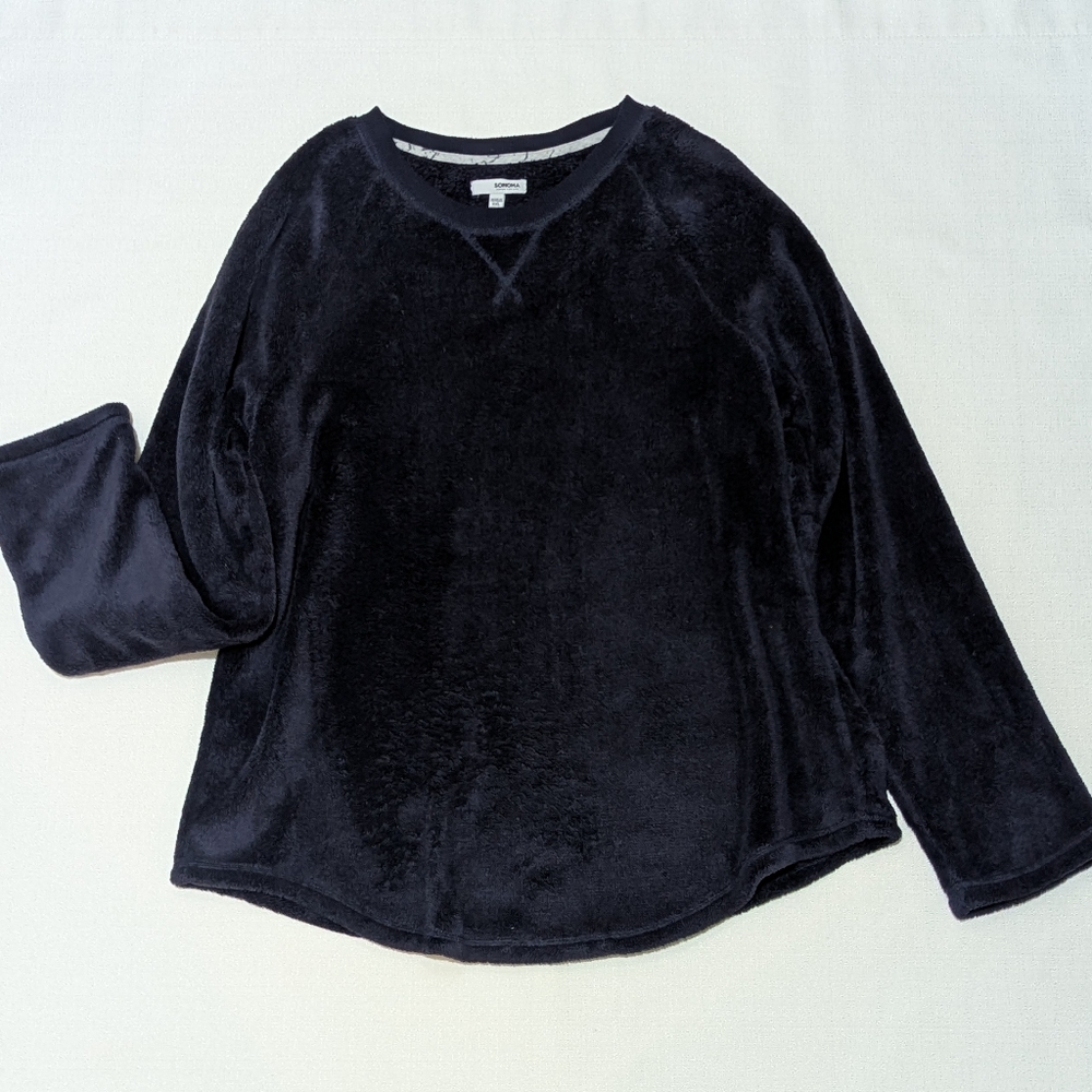 Sonoma Charcoal Knit Pullover